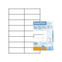 Herma Labels white 105x37 SuperPrint 3200 pcs. (4620)